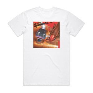 The Spinners The Best Of Spinners 1 Album Cover T-Shirt White The Spinners The Best Of Spinners 1 Album Cover T-Shirt White