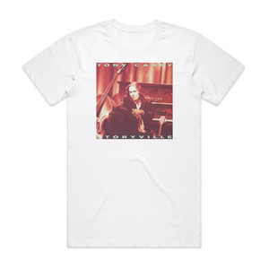 Tony Carey Storyville Album Cover T-Shirt White Tony Carey Storyville Album Cover T-Shirt White
