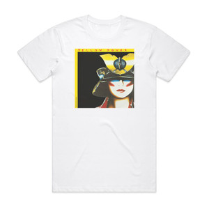 Tony Carey Yellow Power Album Cover T-Shirt White Tony Carey Yellow Power Album Cover T-Shirt White