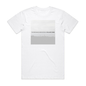 The Resonance Association Volume Three Album Cover T-Shirt White The Resonance Association Volume Three Album Cover T-Shirt White