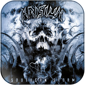 Krisiun Southern Storm-1 Album Cover Sticker Krisiun Southern Storm-1 Album Cover Sticker
