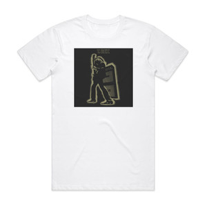 T Rex Electric Warrior 1 Album Cover T-Shirt White T Rex Electric Warrior 1 Album Cover T-Shirt White