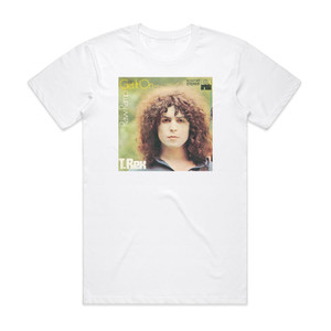 T Rex Bang A Gong Get It On Raw Ramp 2 Album Cover T-Shirt White T Rex Bang A Gong Get It On Raw Ramp 2 Album Cover T-Shirt White