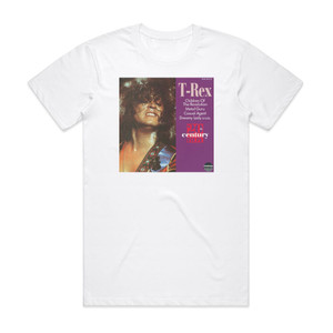 T Rex 20Th Century Boy Album Cover T-Shirt White T Rex 20Th Century Boy Album Cover T-Shirt White