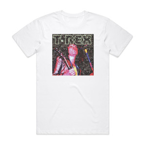 T Rex Uncaged Album Cover T-Shirt White T Rex Uncaged Album Cover T-Shirt White