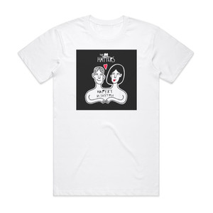 The Hatters 1 Album Cover T-Shirt White The Hatters 1 Album Cover T-Shirt White