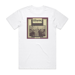 The Offspring Baghdad 1 Album Cover T-Shirt White The Offspring Baghdad 1 Album Cover T-Shirt White