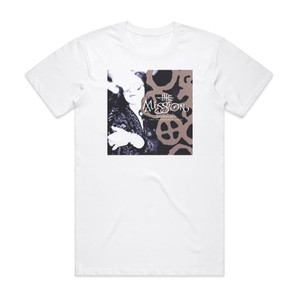 The Mission Anthology The Phonogram Years Album Cover T-Shirt White The Mission Anthology The Phonogram Years Album Cover T-Shirt White