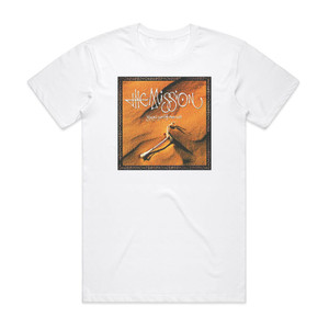 The Mission Grains Of Sand Album Cover T-Shirt White The Mission Grains Of Sand Album Cover T-Shirt White
