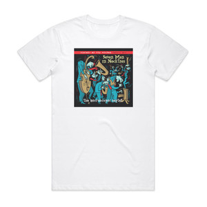 The Microscopic Septet Seven Men In Neckties Album Cover T-Shirt White The Microscopic Septet Seven Men In Neckties Album Cover T-Shirt White