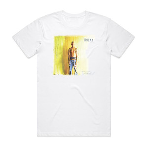 Tricky Vulnerable Album Cover T-Shirt White Tricky Vulnerable Album Cover T-Shirt White