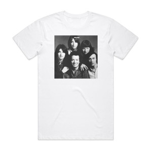 The Hollies Hollies Album Cover T-Shirt White The Hollies Hollies Album Cover T-Shirt White