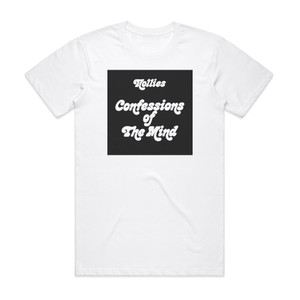 The Hollies Confessions Of The Mind Album Cover T-Shirt White The Hollies Confessions Of The Mind Album Cover T-Shirt White