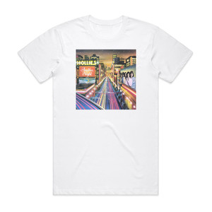 The Hollies Another Night Album Cover T-Shirt White The Hollies Another Night Album Cover T-Shirt White