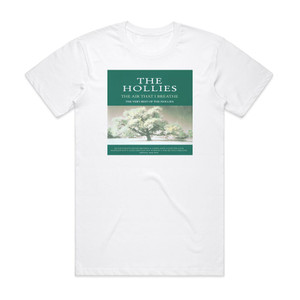 The Hollies The Air That I Breathe The Very Best Of Album Cover T-Shirt White The Hollies The Air That I Breathe The Very Best Of Album Cover T-Shirt White