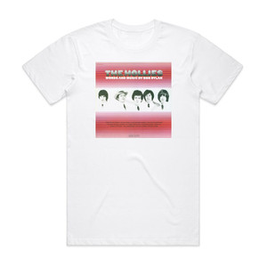 The Hollies Hollies Sing Dylan 1 Album Cover T-Shirt White The Hollies Hollies Sing Dylan 1 Album Cover T-Shirt White