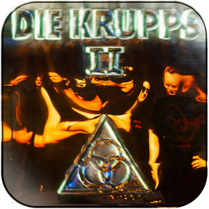 Die Krupps Ii The Final Option Album Cover Sticker Die Krupps Ii The Final Option Album Cover Sticker