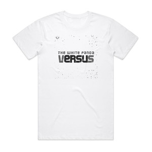 The White Panda Versus Album Cover T-Shirt White