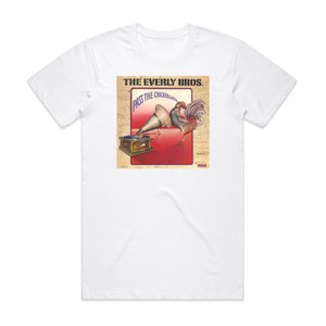 The Everly Brothers Pass The Chicken Listen Album Cover T-Shirt White