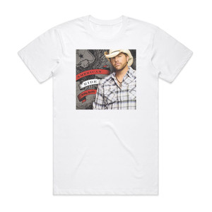 Toby Keith American Ride Album Cover T-Shirt White Toby Keith American Ride Album Cover T-Shirt White