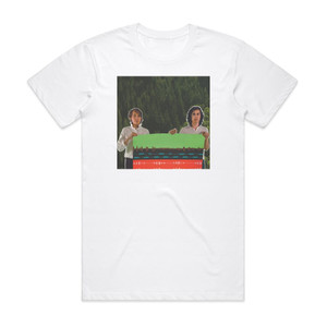 The Blow Paper Television Album Cover T-Shirt White The Blow Paper Television Album Cover T-Shirt White