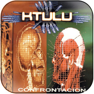 Ktulu Confrontacin Album Cover Sticker