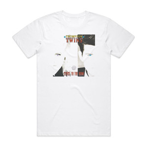 Thompson Twins Close To The Bone Album Cover T-Shirt White Thompson Twins Close To The Bone Album Cover T-Shirt White