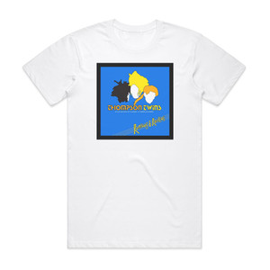 Thompson Twins Remixes Rarities Collection Of 12 Inch Mixes And B Sides Album Cover T-Shirt White Thompson Twins Remixes Rarities Collection Of 12 Inch Mixes And B Sides Album Cover T-Shirt White