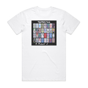Thompson Twins A Product Of Participation 1 Album Cover T-Shirt White Thompson Twins A Product Of Participation 1 Album Cover T-Shirt White