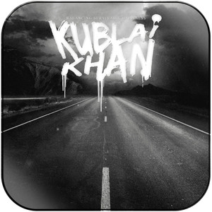 Kublai Khan Balancing Survival Happiness Album Cover Sticker