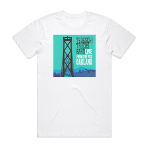 Tedeschi Trucks Band Live From The Fox Oakland Album Cover T-Shirt White Tedeschi Trucks Band Live From The Fox Oakland Album Cover T-Shirt White