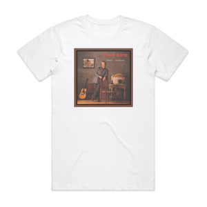 Tony Rice Native American Album Cover T-Shirt White Tony Rice Native American Album Cover T-Shirt White