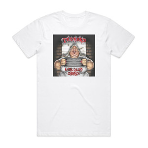 Tankard A Girl Called Cerveza Album Cover T-Shirt White Tankard A Girl Called Cerveza Album Cover T-Shirt White