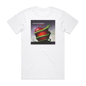 The Last Goodnight Poison Kiss Album Cover T-Shirt White The Last Goodnight Poison Kiss Album Cover T-Shirt White
