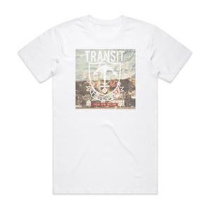 Transit Young New England Album Cover T-Shirt White Transit Young New England Album Cover T-Shirt White