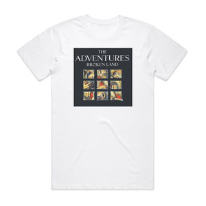The Adventures Broken Land Album Cover T-Shirt White