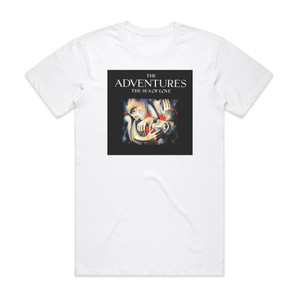 The Adventures The Sea Of Love Album Cover T-Shirt White The Adventures The Sea Of Love Album Cover T-Shirt White