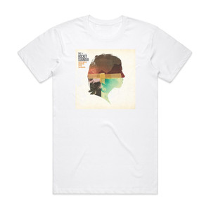 The Rocket Summer Life Will Write The Words Album Cover T-Shirt White The Rocket Summer Life Will Write The Words Album Cover T-Shirt White