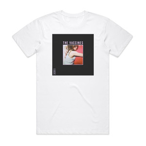 The Vaccines What Did You Expect From The Vaccines Album Cover T-Shirt White The Vaccines What Did You Expect From The Vaccines Album Cover T-Shirt White