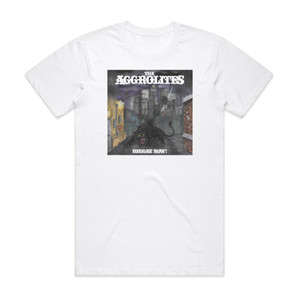 The Aggrolites Reggae Now Album Cover T-Shirt White The Aggrolites Reggae Now Album Cover T-Shirt White