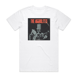 The Aggrolites Reggae Hit La Album Cover T-Shirt White The Aggrolites Reggae Hit La Album Cover T-Shirt White