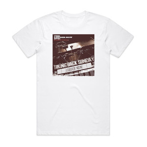 Taking Back Sunday Louder Now Parttwo Album Cover T-Shirt White Taking Back Sunday Louder Now Parttwo Album Cover T-Shirt White