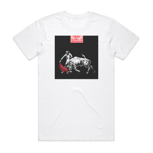 The White Stripes Conquest 1 Album Cover T-Shirt White The White Stripes Conquest 1 Album Cover T-Shirt White