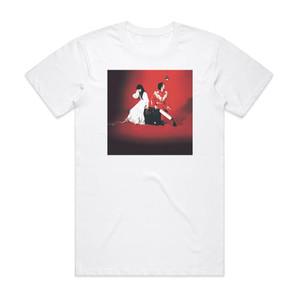 The White Stripes Elephant Album Cover T-Shirt White The White Stripes Elephant Album Cover T-Shirt White