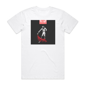 The White Stripes Conquest Album Cover T-Shirt White The White Stripes Conquest Album Cover T-Shirt White