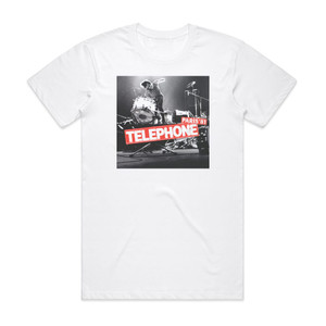 Telephone Paris 81 Album Cover T-Shirt White Telephone Paris 81 Album Cover T-Shirt White