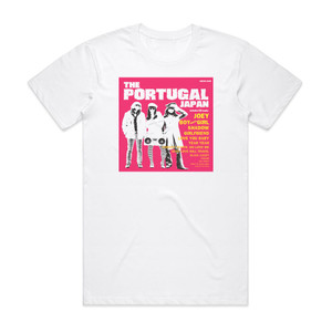 The Portugal Japan The Portugal Japan Album Cover T-Shirt White The Portugal Japan The Portugal Japan Album Cover T-Shirt White
