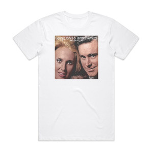 Tammy Wynette Me And The First Lady Album Cover T-Shirt White Tammy Wynette Me And The First Lady Album Cover T-Shirt White