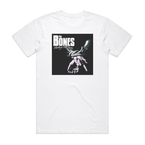 The Bones Monkeys With Guns Album Cover T-Shirt White