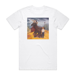 There Will Be Blood Without Album Cover T-Shirt White There Will Be Blood Without Album Cover T-Shirt White